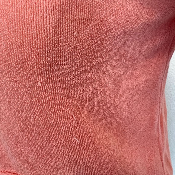 Retro Juicy Couture Terry Hoodie - Tangerine - Size Medium - Picture 9 of 11